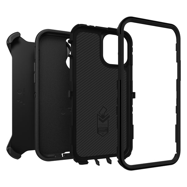 OtterBox Defender Series Case For iPhone 12/12 Pro 6.1" Black-Black