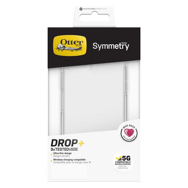 OtterBox Symmetry Series Case For iPhone 12/12 Pro 6.1" Clear-Clear