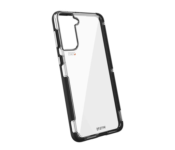 EFM Cayman Case Armour with D3O Signal Plus For Samsung Galaxy S21+ (6.7") 5G - Black/Space Grey-Black / Space Grey