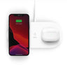 Belkin BOOST CHARGE Dual 15W Wireless Charging Pad Universally compatible - White-White