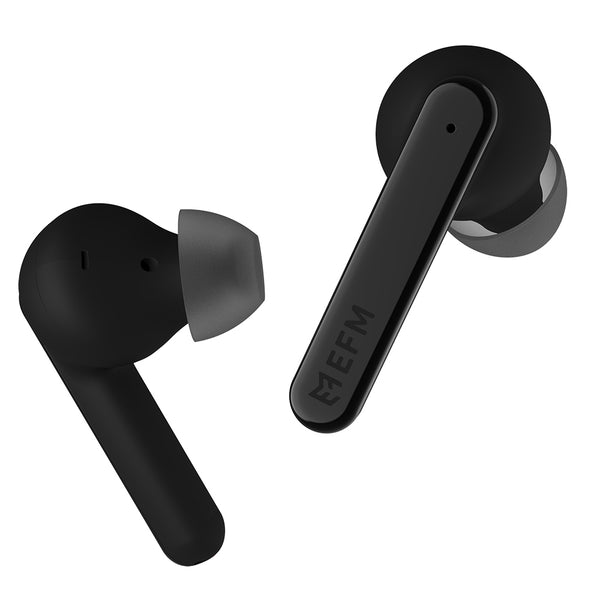 EFM TWS Detroit Earbuds With Wireless Charging-Black