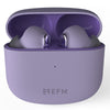 EFM TWS Detroit Earbuds With Wireless Charging-Purple