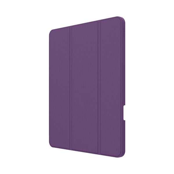 EFM Aspen Folio Case Armour with D3O & ELeather Suits iPad Pro 12.9 - Purple-Purple