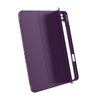 EFM Aspen Folio Case Armour with D3O & ELeather Suits iPad 10.2 - Purple