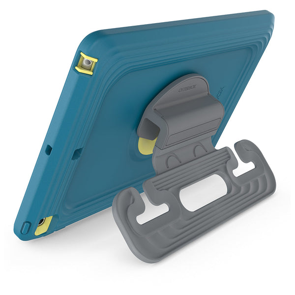For iPad 10.2 7th/8th/9th Gen-OtterBox Easy Grab Tablet case Aqua Blue / Light Teal