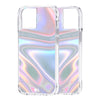 Case-Mate Soap Bubble Case Antimicrobial For iPhone 13 (6.1")-Iridescent