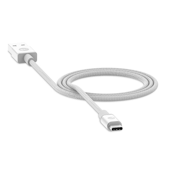 Mophie USB-A to USB-C Cable 1M - White-White