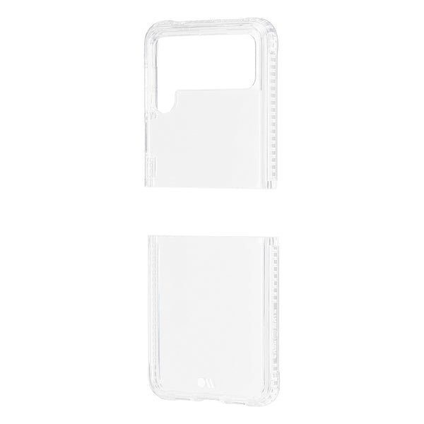 Case-Mate Tough Clear Plus Case Antimicrobial For Samsung Galaxy Flip3 5G 2021-Clear