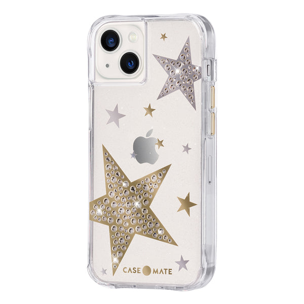 Case-Mate Sheer Superstar Case Antimicrobial For iPhone 13 (6.1")-Clear