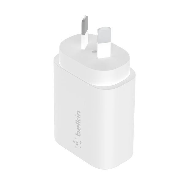 Belkin 25w Wall Charger w-cable USB-C to USB-C PPS -White