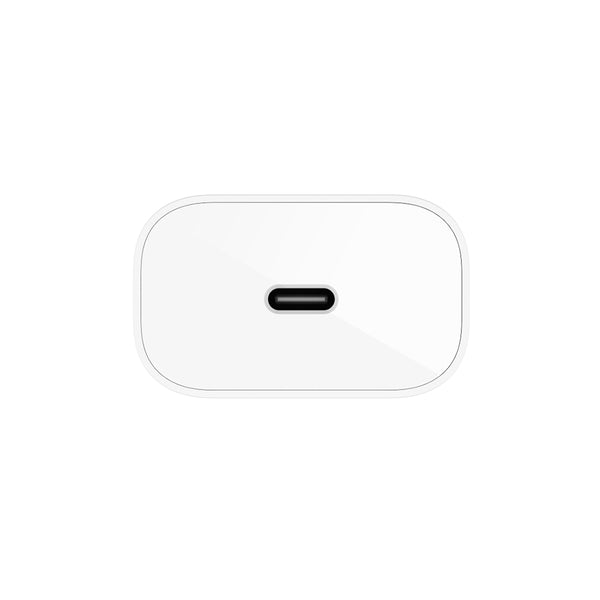 Belkin 25w Wall Charger w-cable USB-C to USB-C PPS -White