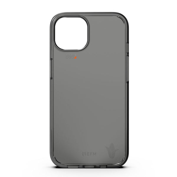 EFM Bio+ Case Armour with D3O Bio For iPhone 13 (6.1") - Smoke Clear-Black / Grey