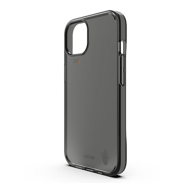 EFM Bio+ Case Armour with D3O Bio For iPhone 13 (6.1") - Smoke Clear-Black / Grey