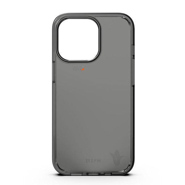 EFM Bio+ Case Armour with D3O Bio For iPhone 13 Pro Max (6.7") - Smoke Clear-Black / Grey