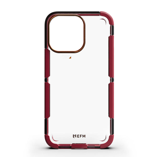 EFM Cayman Case Armour with D3O 5G Signal Plus For iPhone 13 Pro Max/12 Pro Max  (6.7") - Red Velvet-Red Velvet