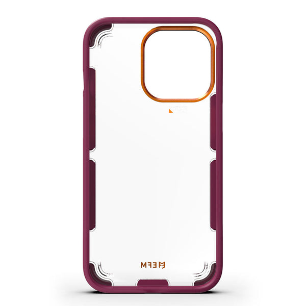 EFM Cayman Case Armour with D3O 5G Signal Plus For iPhone 13 Pro Max/12 Pro Max  (6.7") - Red Velvet-Red Velvet