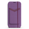 EFM Miami Leather Wallet Case Armour with D3O  For iPhone 13 (6.1") - Violet Hue-Violet