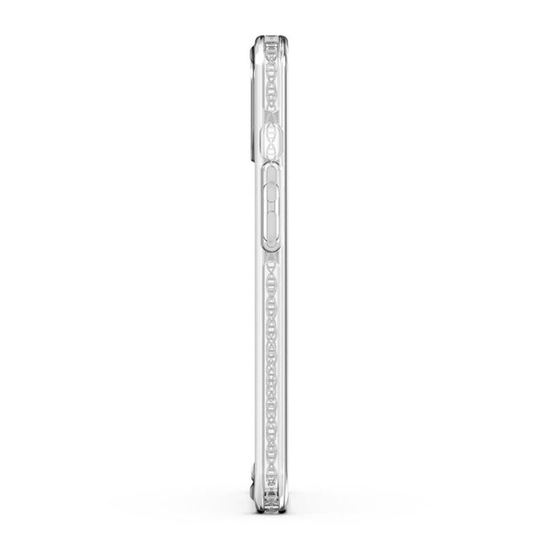 EFM Zurich Flux Case Armour Compatible with MagSafe For iPhone 13 mini (5.4") - Frost Clear-Clear