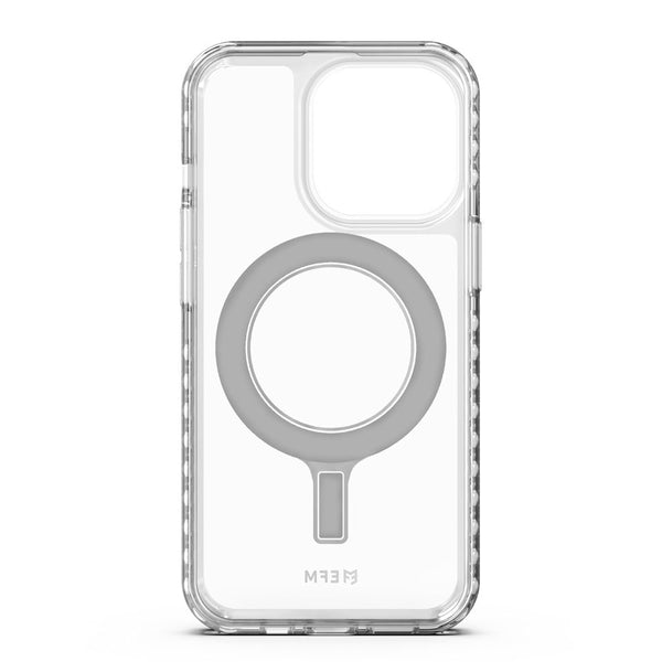 EFM Zurich Flux Case Armour Compatible with MagSafe For iPhone 13 Pro Max (6.7") - Frost Clear-Clear