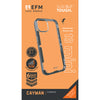 EFM Cayman Case Armour with D3O 5G Signal Plus For iPhone 13 mini (5.4") - Carbon-Black / Carbon