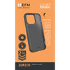 EFM Zurich  Case Armour For iPhone 13 Pro (6.1" Pro) - Smoke Black-Black / Grey