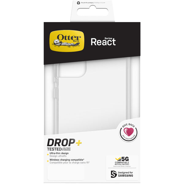Otterbox React Case For Samsung Galaxy S22+ (6.6) - Clear-Clear