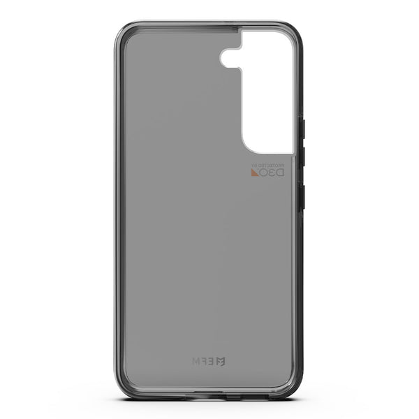 EFM Alta Case Armour with D3O Crystalex For Samsung Galaxy S22 (6.1) - Smoke Black-Black / Grey