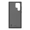EFM Bio+ Case Armour with D3O Bio For Samsung Galaxy S22 Ultra (6.8) - Smoke Clear-Black / Grey
