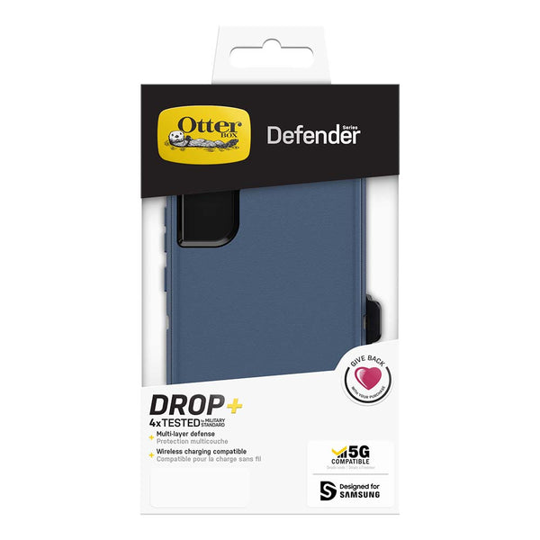 Otterbox Defender Case For Samsung Galaxy S22+ (6.6) - Fort Blue-Blue