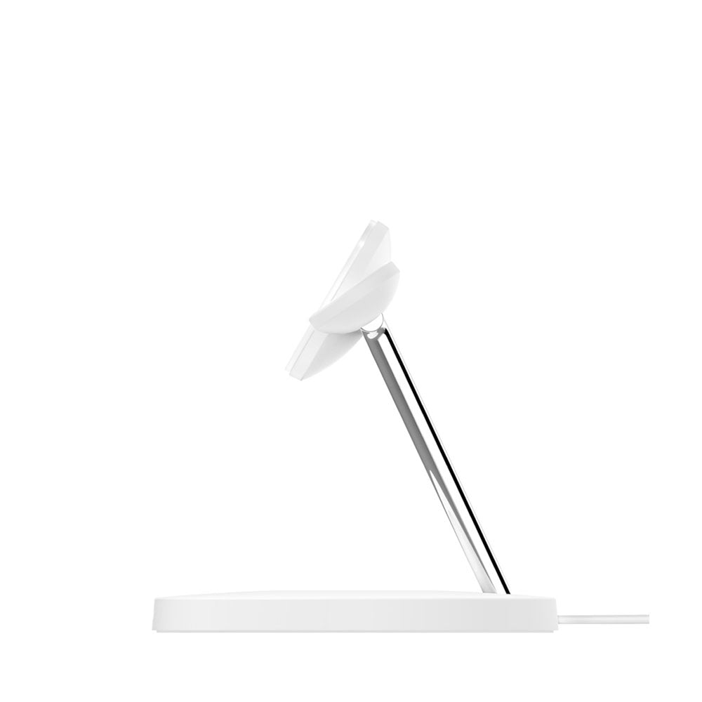 Belkin 15W Magsafe 3 in 1 Magnetic Wireless Charger For iPhone Series 12/13/14/15/16 - White