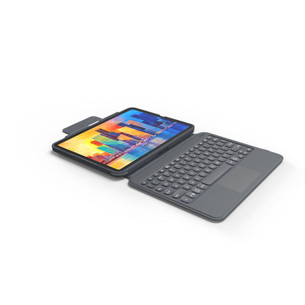 Zagg Pro Keys Wireless Keyboard and Detachable Case For iPad 10.9/11.0 Pro - Charcoal-Black