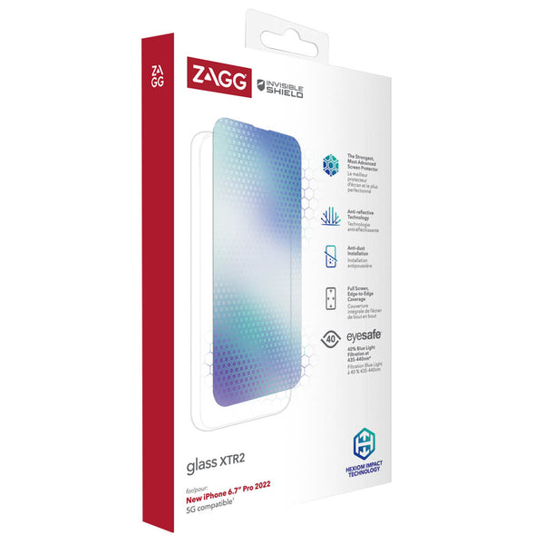 Invisible Shield XTR AM Screen Protector For iPhone 14 Pro Max (6.7")-Clear