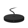 EFM FLUX ELeather Wireless Charging Pad With 20W Wall Charger and MagSage compatibility-Black