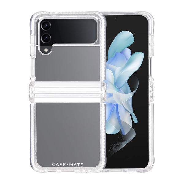 Case-Mate Tough Clear Plus Case For Samsung Galaxy Z Flip4-Clear