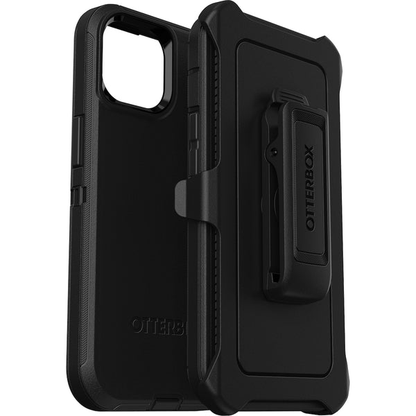 Otterbox Defender Case For iPhone 13 (6.1")/iPhone 14 (6.1")-Black / Black