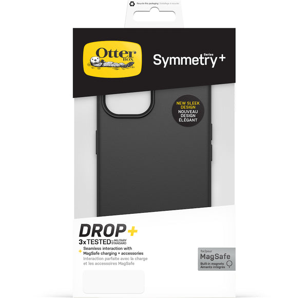 Otterbox Symmetry Plus Case For iPhone 13 (6.1")/iPhone 14 (6.1")-Black