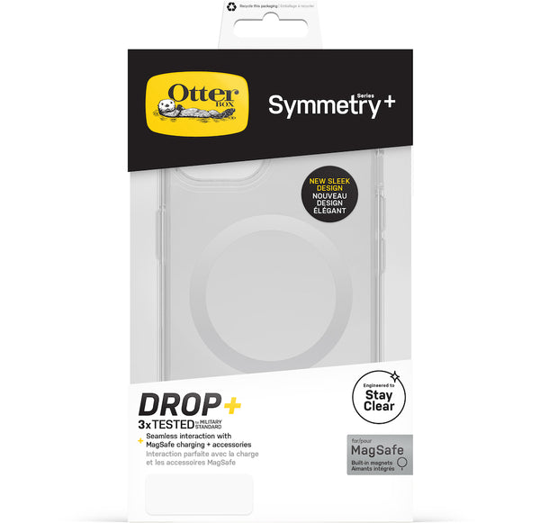 Otterbox Symmetry Plus Clear Case For iPhone 13 (6.1")/iPhone 14 (6.1")-Clear