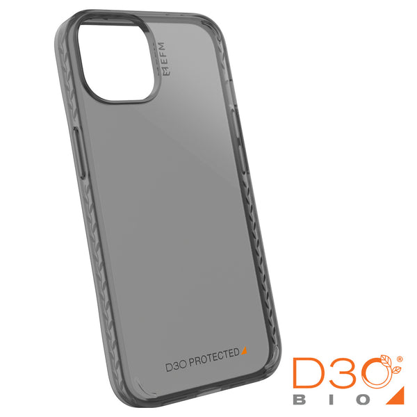 EFM Bio+ Case Armour with D3O Bio For iPhone 13 (6.1")/iPhone 14 (6.1")-Black / Grey