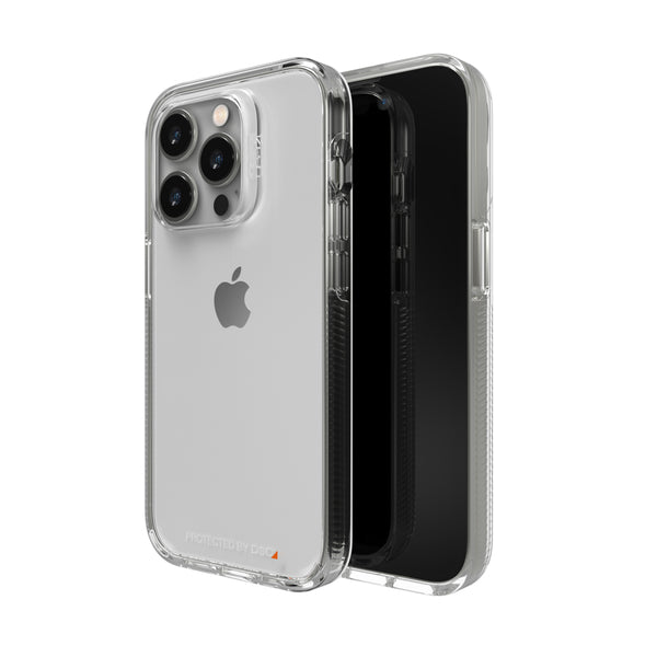 Gear4 Crystal Palace Case For iPhone 14 Pro (6.1") - Clear-Clear