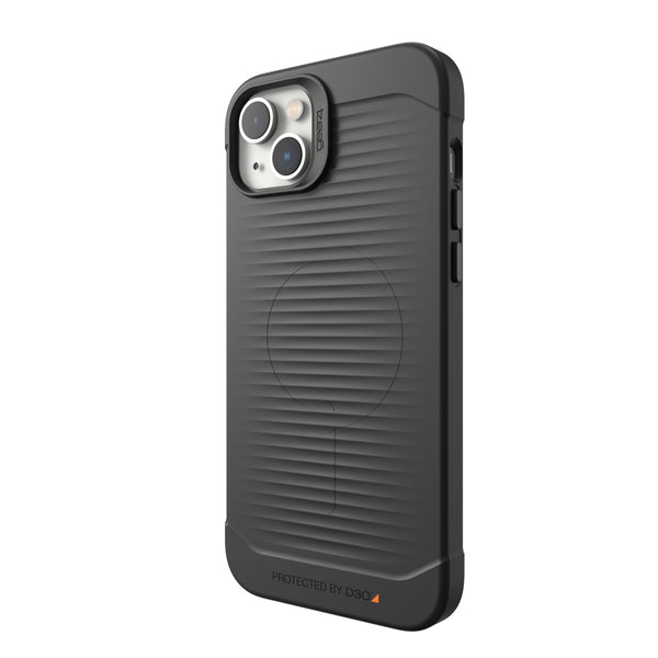 Gear4 Havana Snap Case For iPhone 14 Plus (6.7") - Black-Black