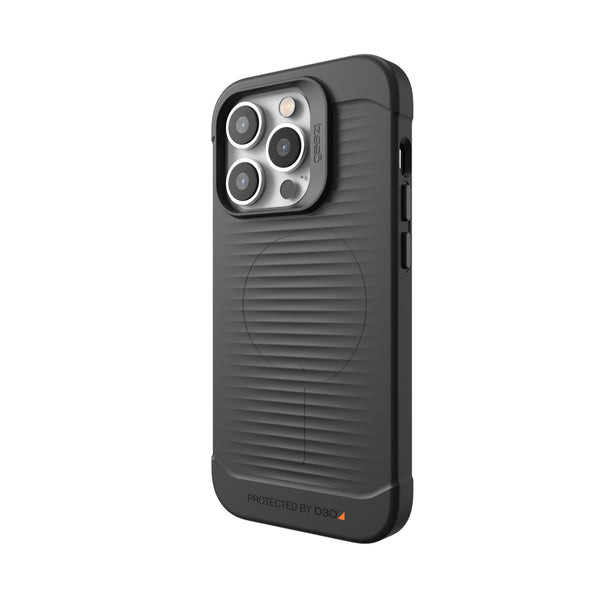 Gear4 Havana Snap Case For iPhone 14 Pro (6.1") - Black-Black