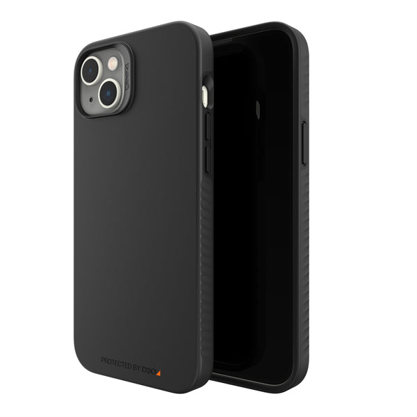 Gear4 Rio Snap Case For iPhone 14 Plus (6.7") - Black-Black