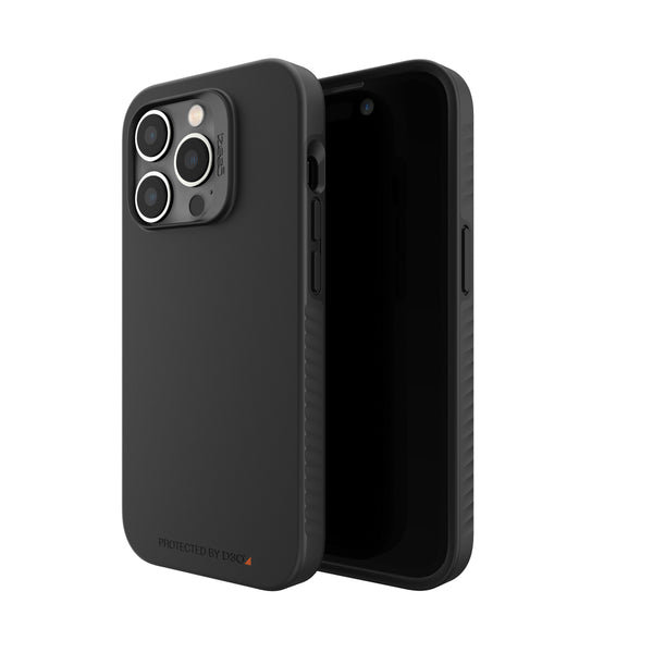 Gear4 Rio Snap Case For iPhone 14 Pro (6.1") - Black-Black