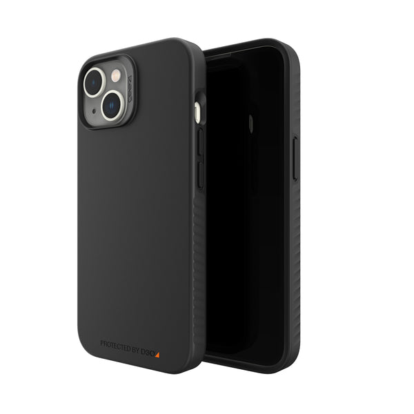 Gear4 Rio Snap Case For iPhone 14 (6.1") - Black-Black