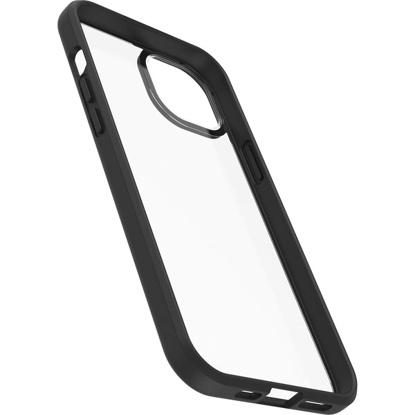 Otterbox React Case For iPhone 14 Plus (6.7") - Black Crystal-Clear / Black