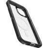 Otterbox Defender XT Clear MagSafe Case For iPhone 14 Plus (6.7") - Black Crystal-Clear / Black