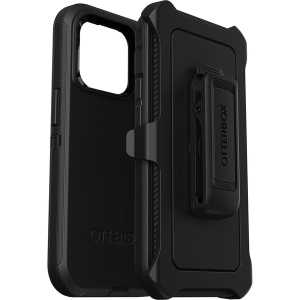 Otterbox Defender Case For iPhone 14 Pro (6.1")-Black / Black