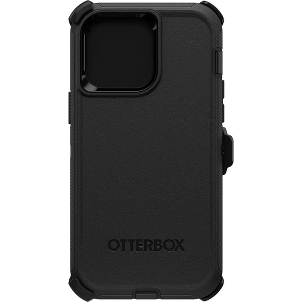 Otterbox Defender Case For iPhone 14 Pro Max (6.7")-Black / Black