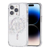 Case-Mate Karat Touch of Pearl Case For iPhone 14 Pro (6.1")-White / Black