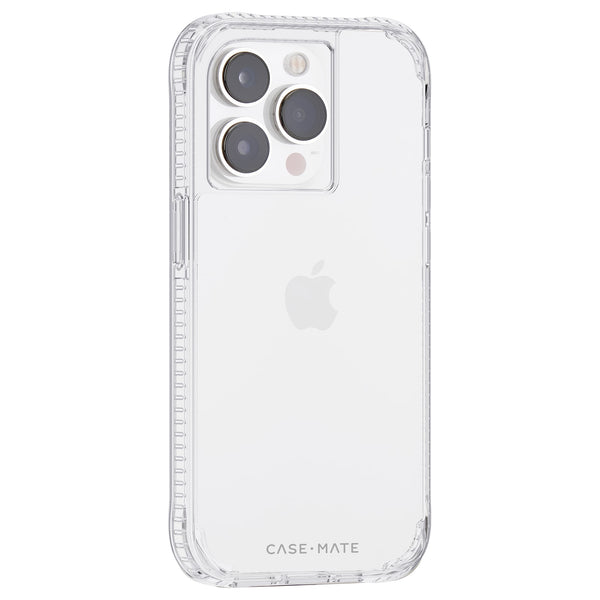 Case-Mate Tough Clear Plus Case - Antimicrobial For iPhone 14 Pro (6.1")-Clear